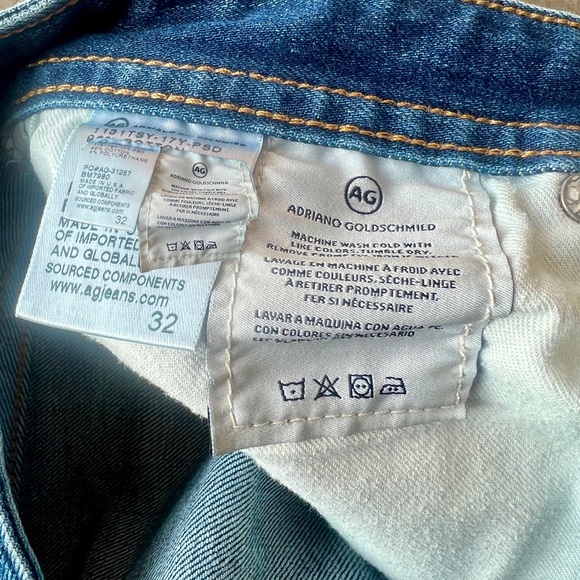 Size 32 - Men’s AG Matchbox Slim Straight Jeans - Picture 5 of 5